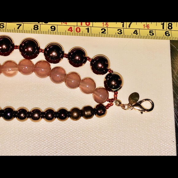 Triple Strand “Pearlisque” Necklace - Picture 10 of 10